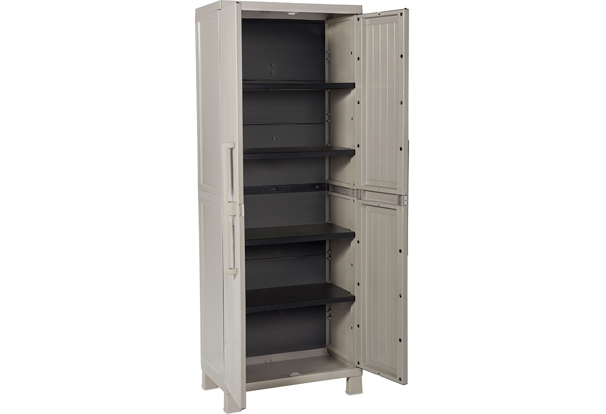 Στην φωτογραφία απεικονίζεται η χωρητικότητα της ντουλάπας